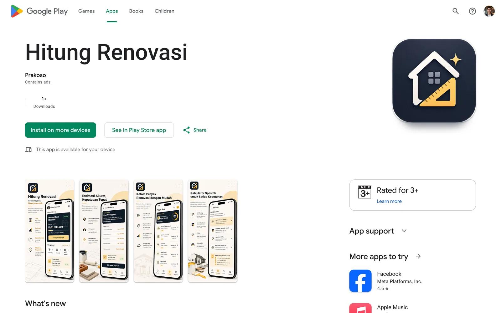 Hitung Renovasi product preview