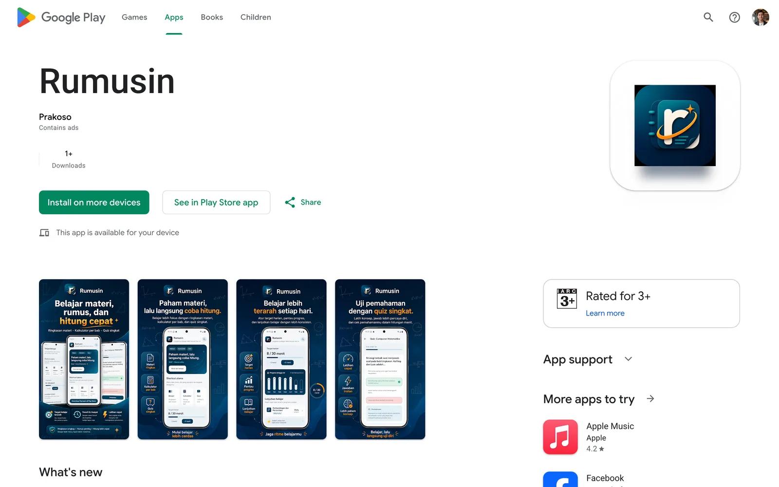 Rumusin product preview