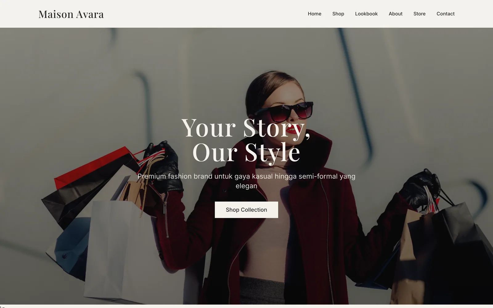 Fashion E-Commerce project preview