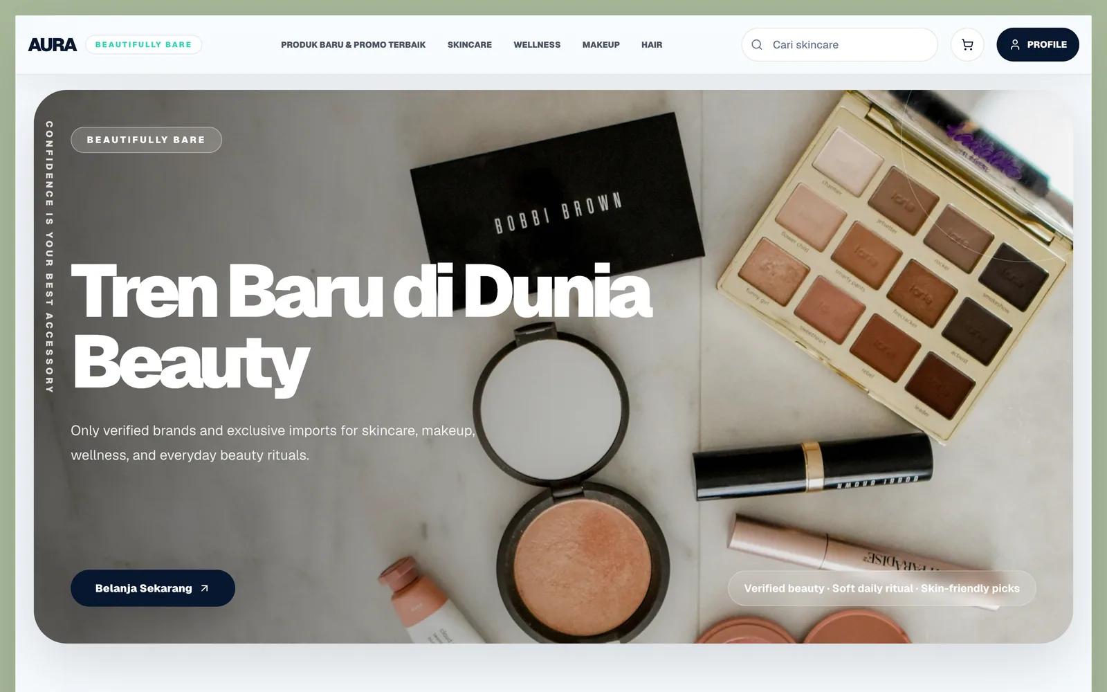 Skincare E-Commerce preview