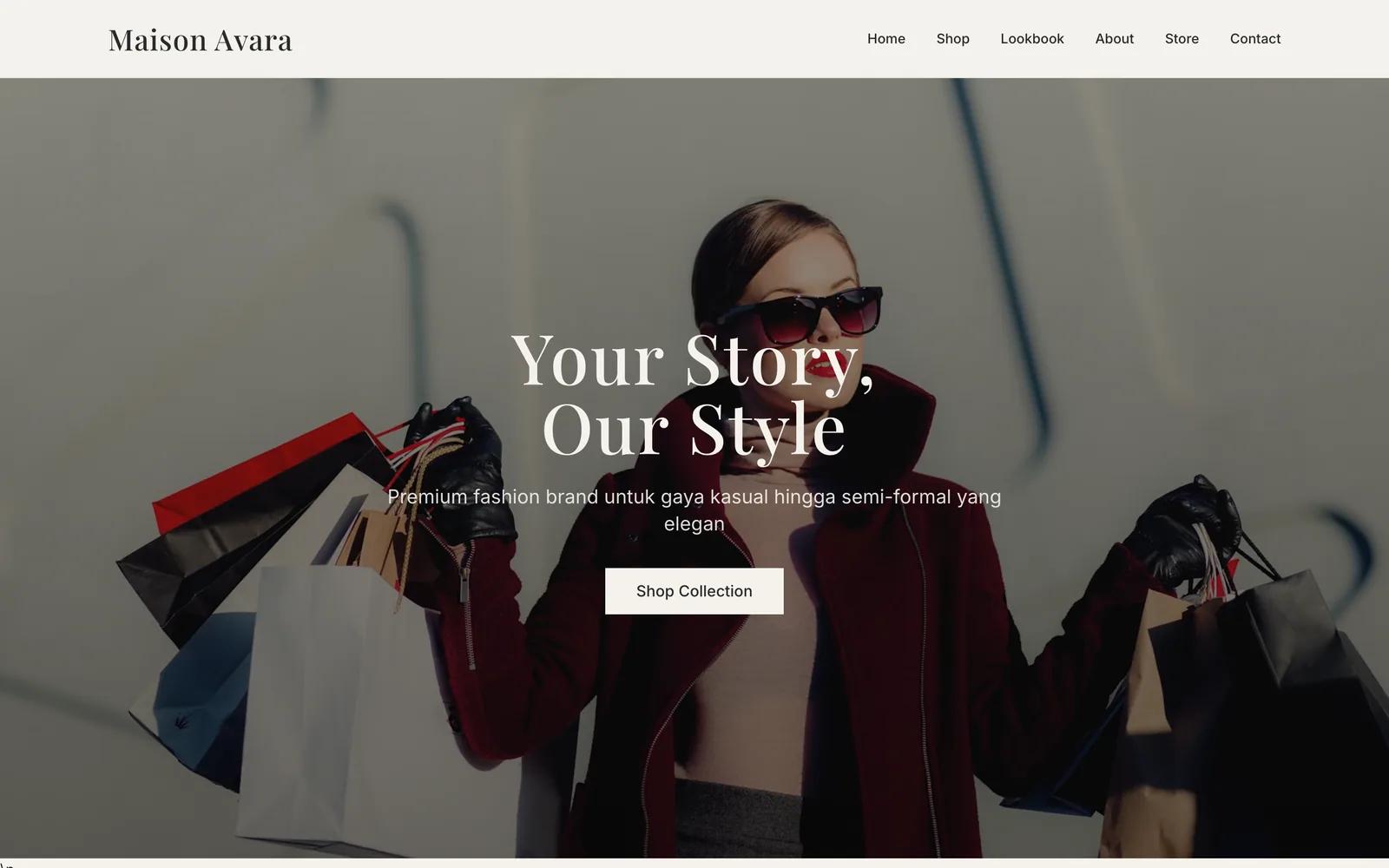 Fashion E-Commerce preview