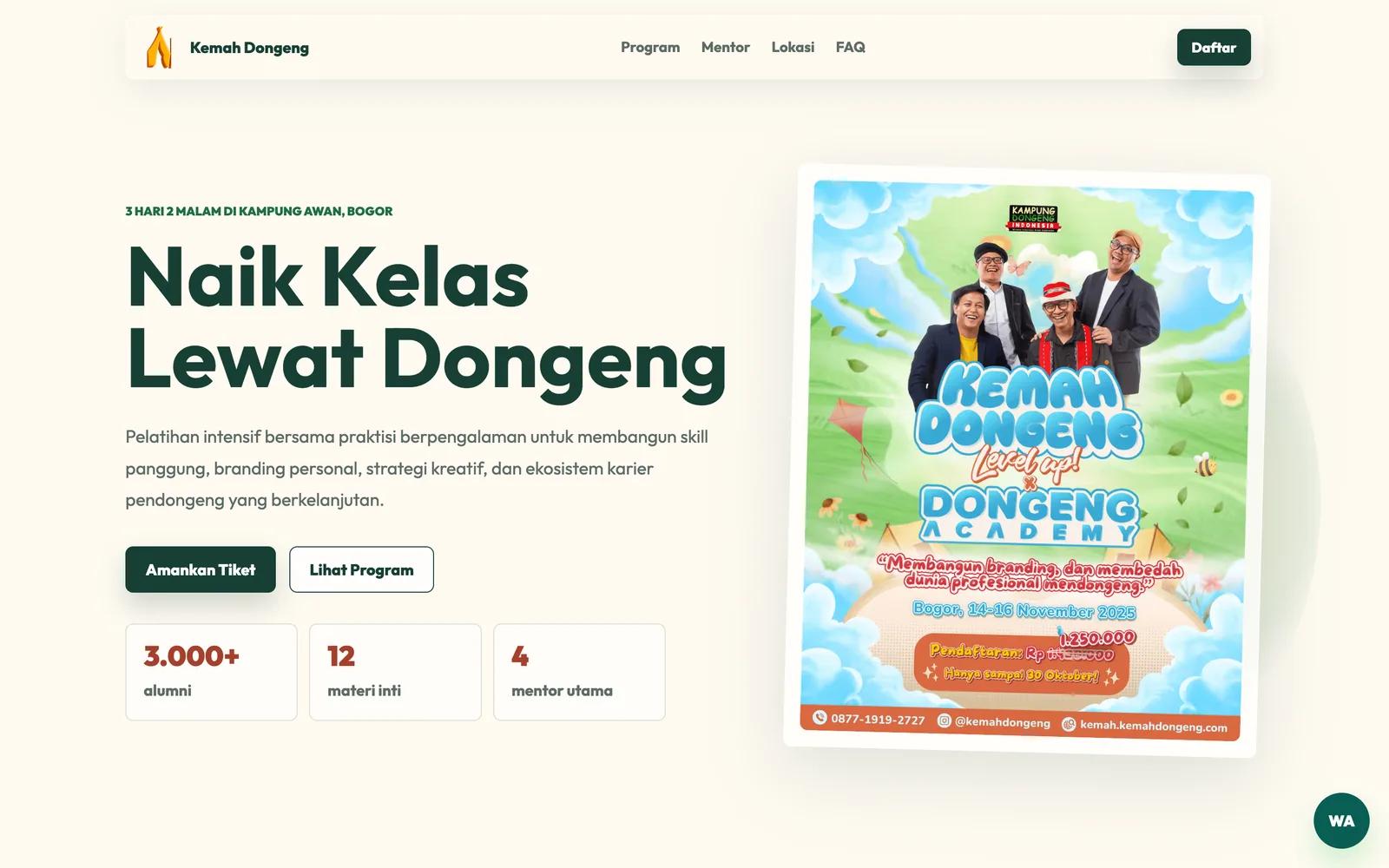 Kemah Dongeng preview