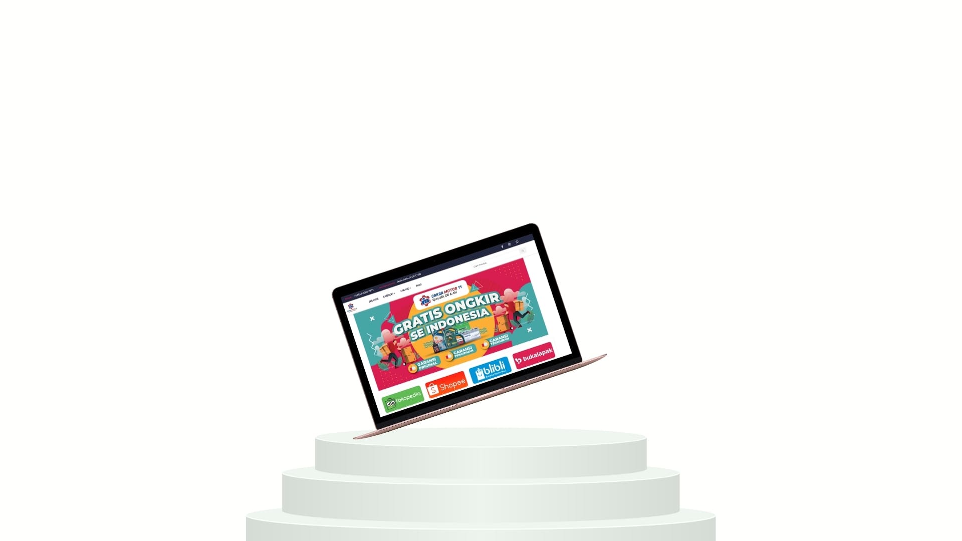 E-Commerce Website - Cakra Motor 11