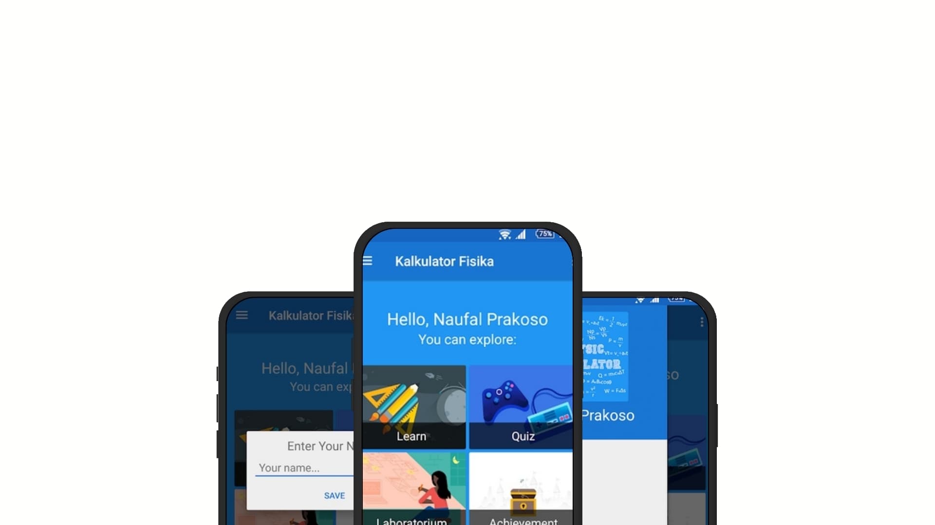 Education Application - Kalkulator Fisika