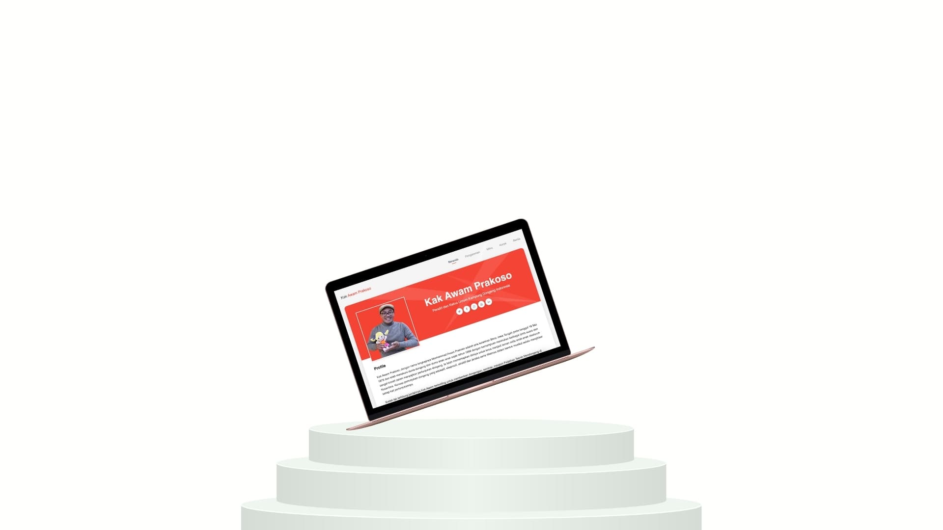 Portfolio Website - Pendongeng.id