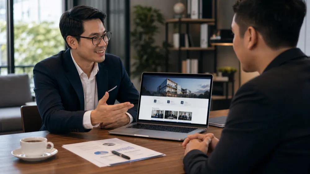 Generated banner image for Website Company Profile yang Bikin Client Percaya Sebelum Meeting