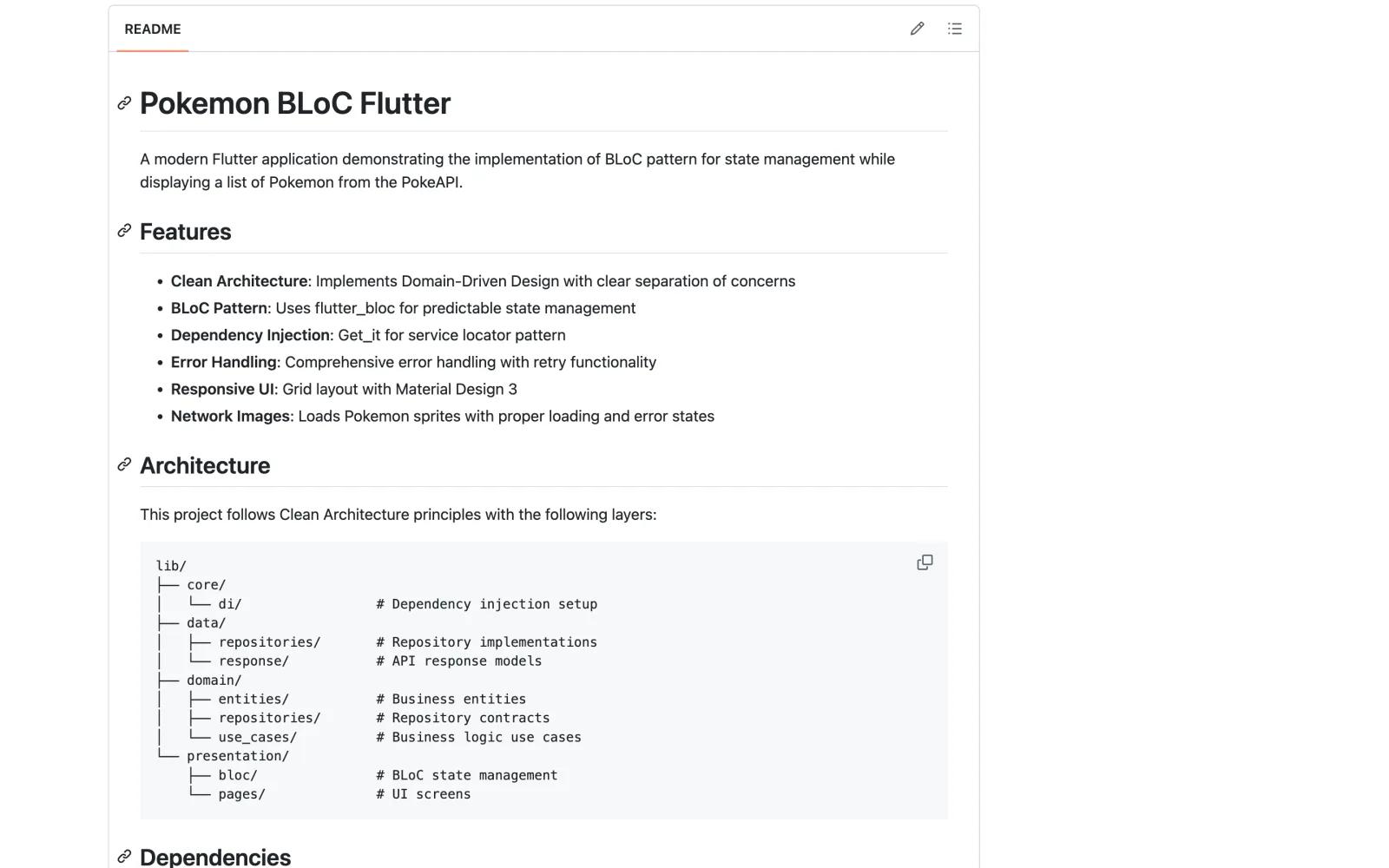 Flutter-Pokemon-BLoC repository preview