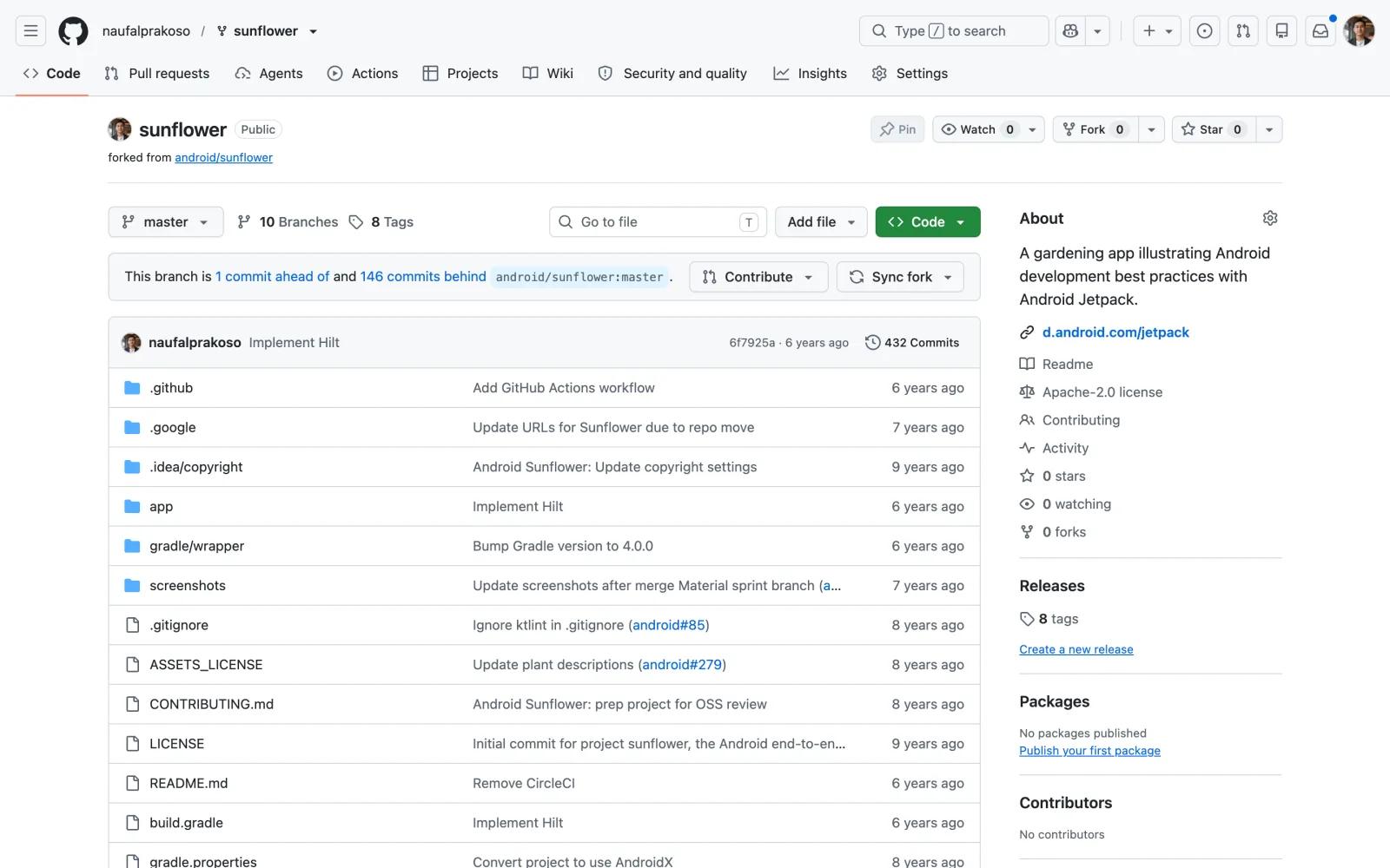 sunflower repository preview