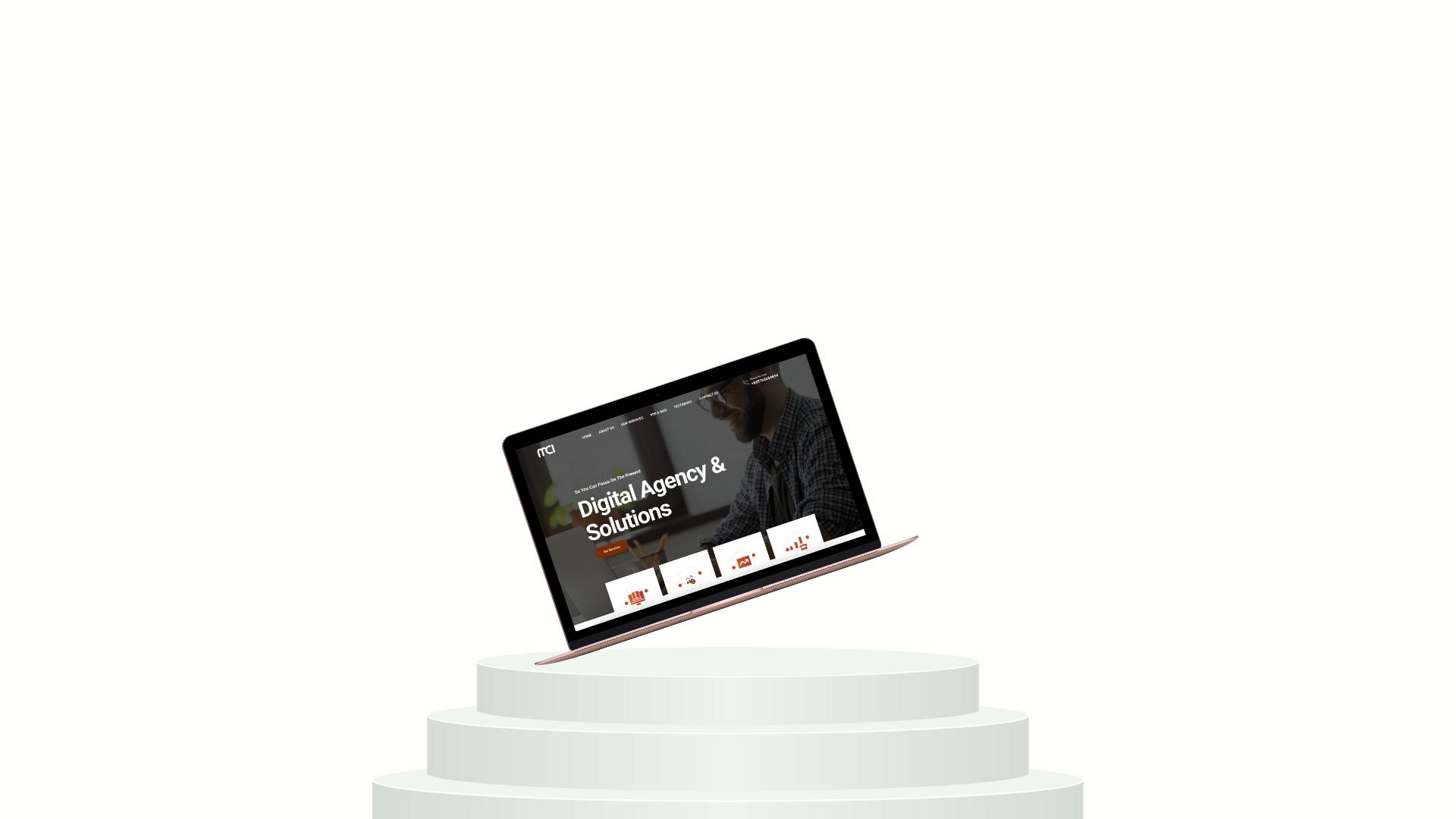 Company Profile Website - Madina Consulting