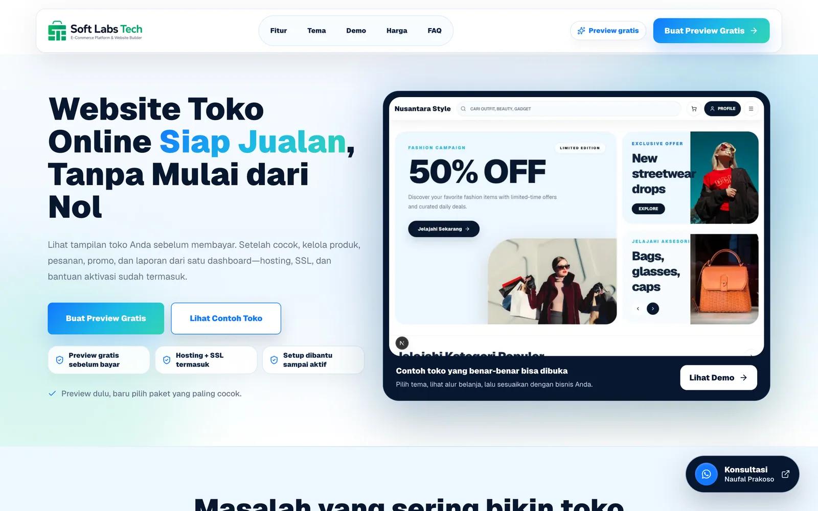 E-Commerce preview